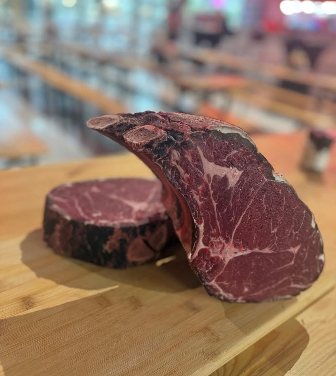 Côte de bœuf maturée + filet